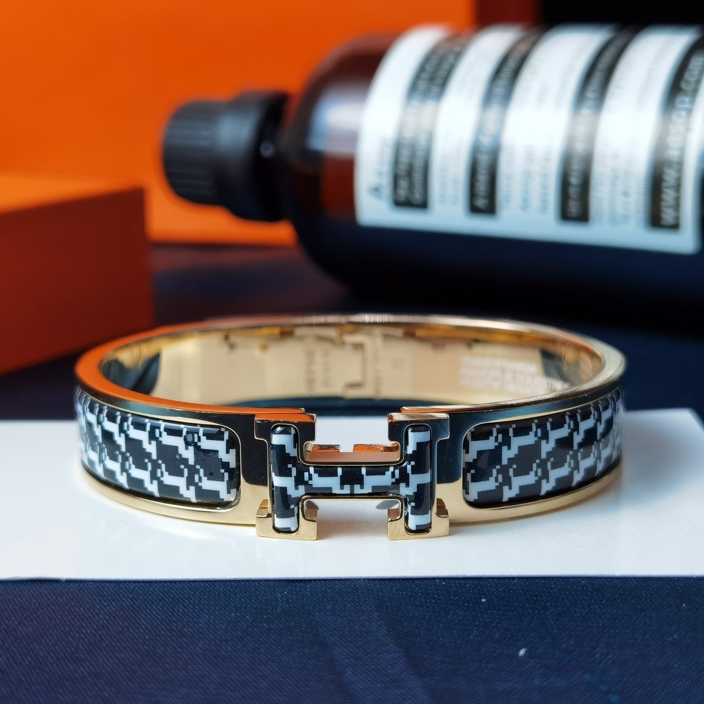 [Charm Aries Jewelry]H HORSE BRACELET 12MM