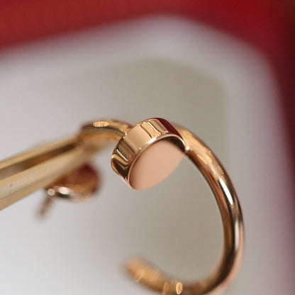 [Charm Aries Jewelry]JUSTE EARRINGS PINK GOLD