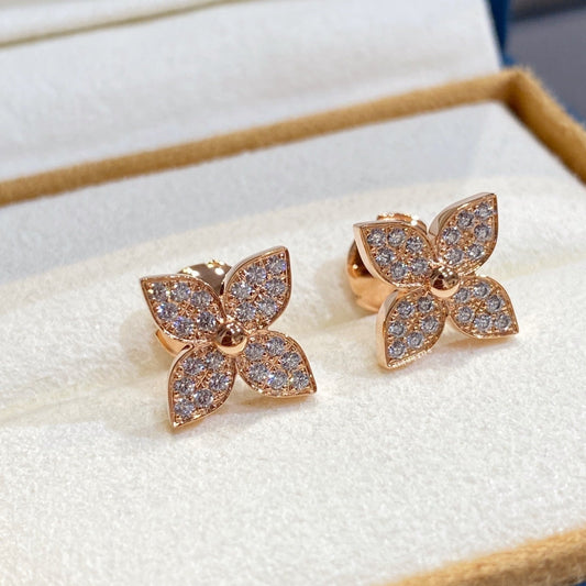 [Charm Aries Jewelry]STAR DIAMOND EARRINGS