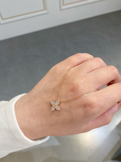 [Charm Aries Jewelry]STAR DIAMOND NECKALCE
