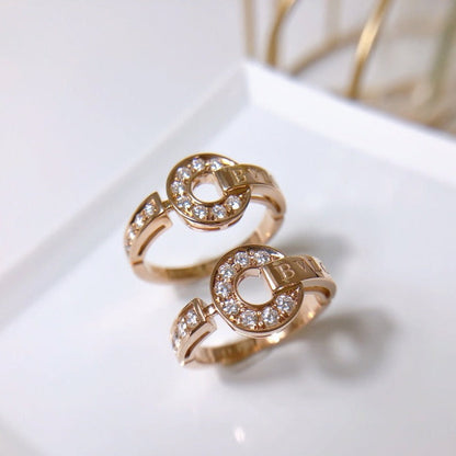 [Charm Aries Jewelry]DREAM RING DIAMOND PINK GOLD