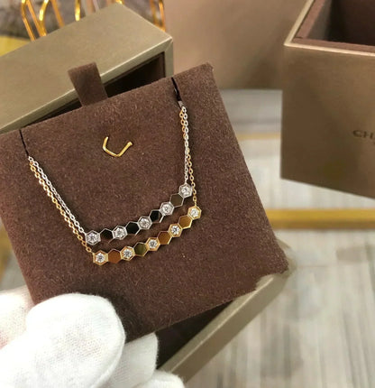 [Charm Aries Jewelry]BEE LOVE NECKLACE DIAMOND