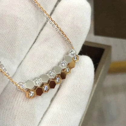 [Charm Aries Jewelry]BEE LOVE NECKLACE DIAMOND