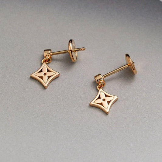 [Charm Aries Jewelry]STAR EARRINGS GOLD