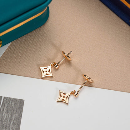 [Charm Aries Jewelry]STAR EARRINGS GOLD