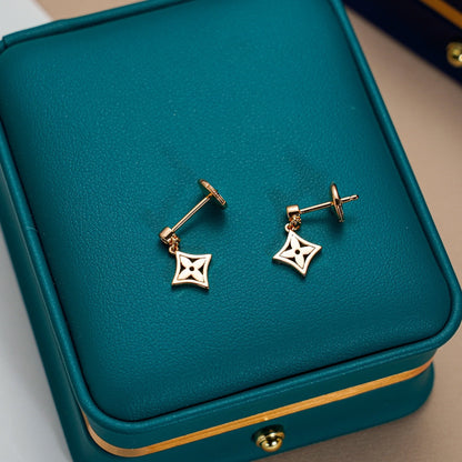 [Charm Aries Jewelry]STAR EARRINGS GOLD