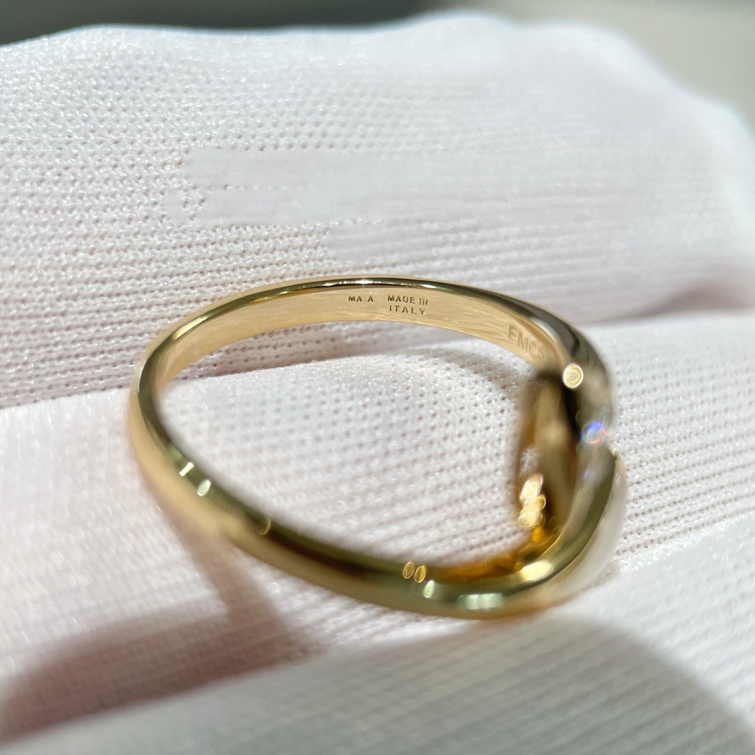 [Charm Aries Jewelry]DREAM RING PINK GOLD DIAMOND