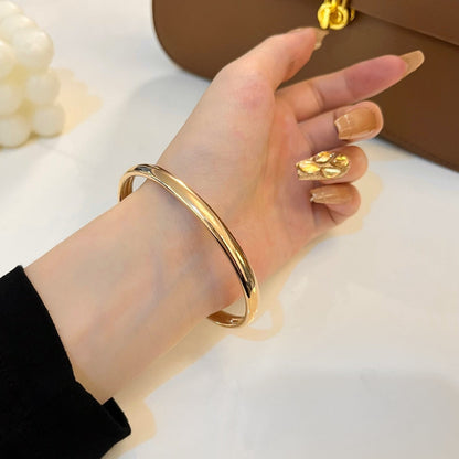 [Charm Aries Jewelry]PANTHERE GOLD DIAMOND OPEN BRACELET