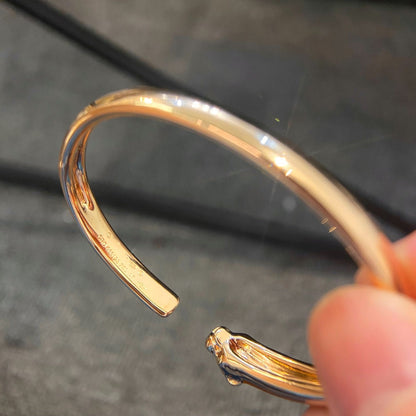 [Charm Aries Jewelry]PANTHERE GOLD OPEN BRACELET