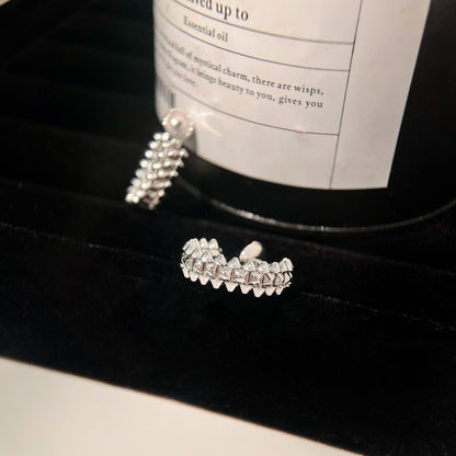 [Charm Aries Jewelry]CLASH EARRINGS