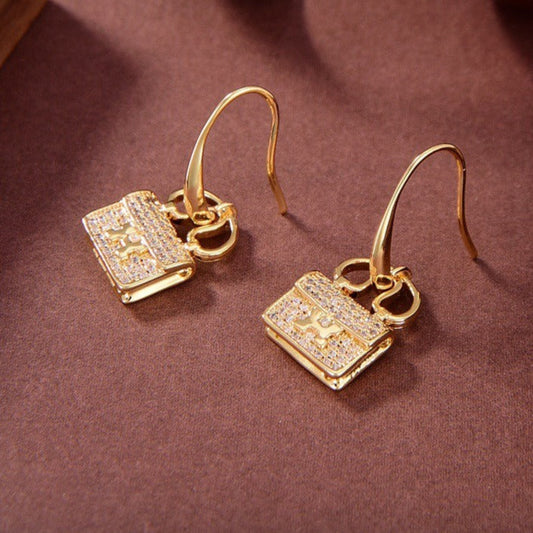 [Charm Aries Jewelry]KELLY DIAMOND EARRINGS
