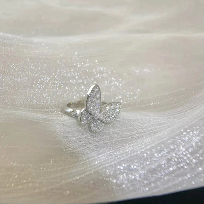 [Charm Aries Jewelry]BUTTERFLY DIAMOND RING