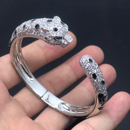 [Charm Aries Jewelry]PANTHERE BIG BRACELET DIAMONDS