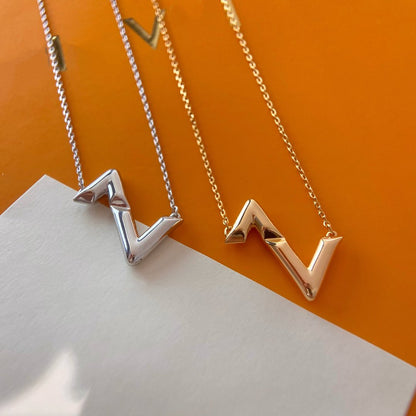 [Charm Aries Jewelry]VOLTE UPSIDE DOWN NECKLACE