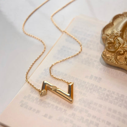 [Charm Aries Jewelry]VOLTE UPSIDE DOWN NECKLACE