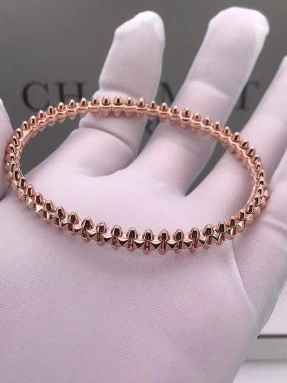 [Charm Aries Jewelry]CLASH PINK GOLD BRACELET