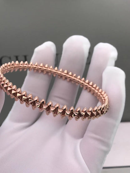 [Charm Aries Jewelry]CLASH PINK GOLD BRACELET