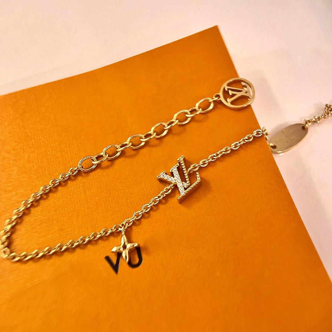 [Charm Aries Jewelry]LOGO STAR MOTIF GOLD BRACELET