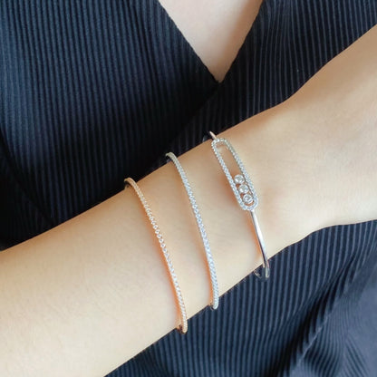 [Charm Aries Jewelry]MINI DIAMOND TENNIS BRACELET