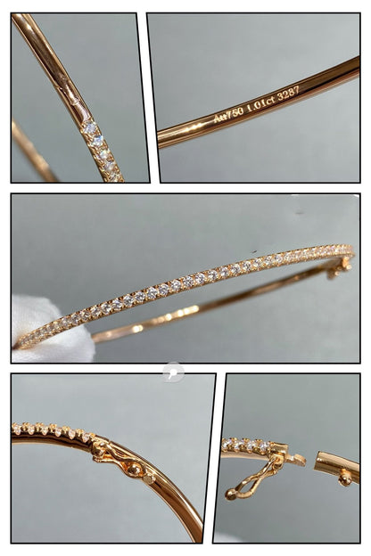 [Charm Aries Jewelry]MINI DIAMOND TENNIS BRACELET