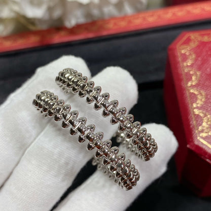 [Charm Aries Jewelry]CLASH LARGE HOOP EARRINGS