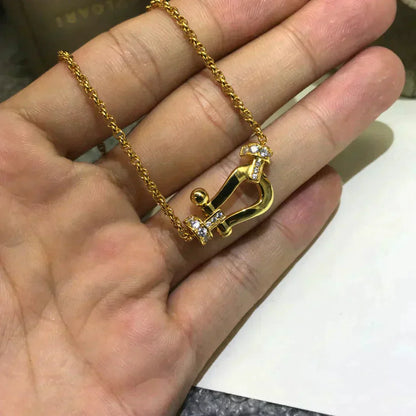 [Charm Aries Jewelry]FORCE 10 DIAMOND NECKLACE