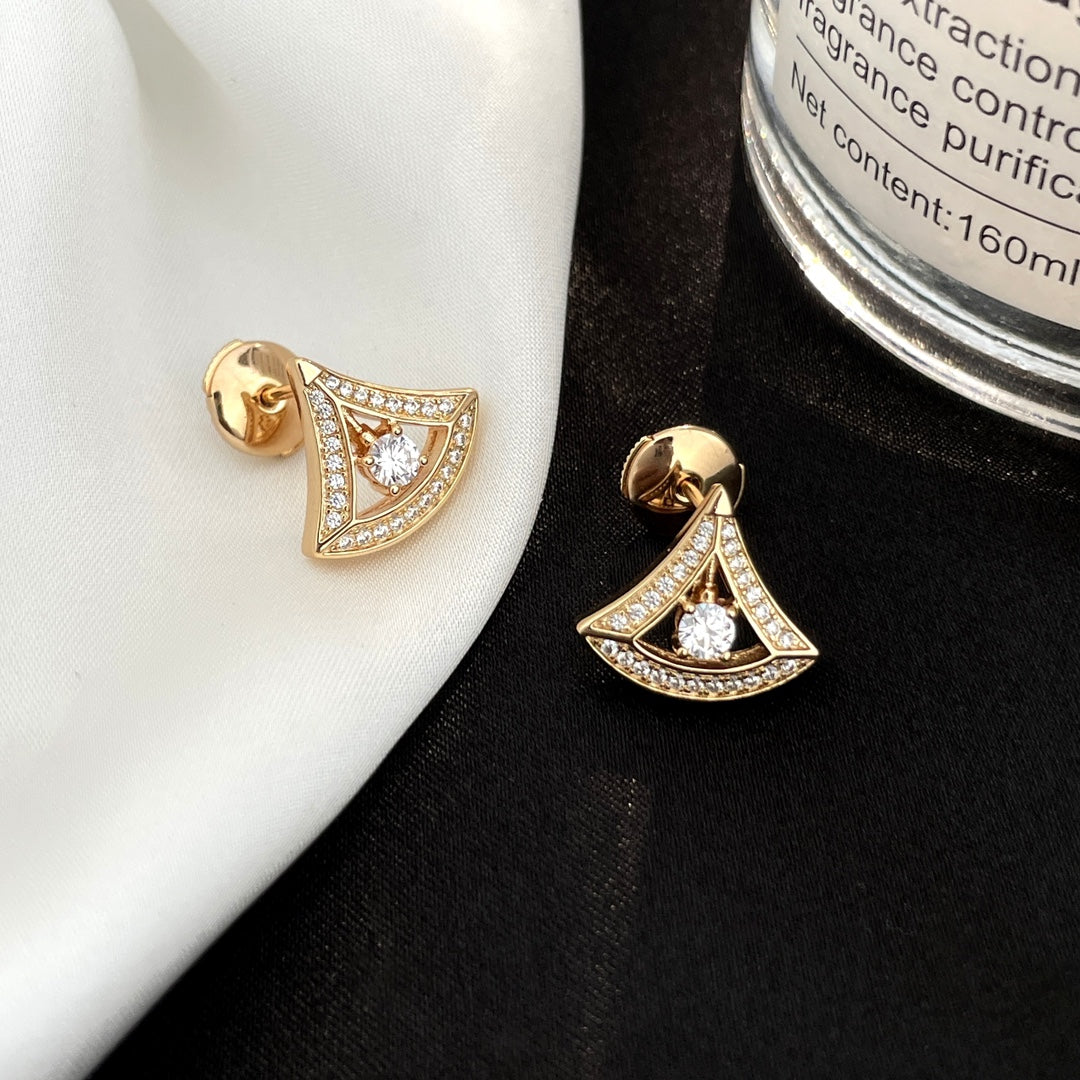 [Charm Aries Jewelry]DREAM MINI DIAMOND STUD EARRINGS