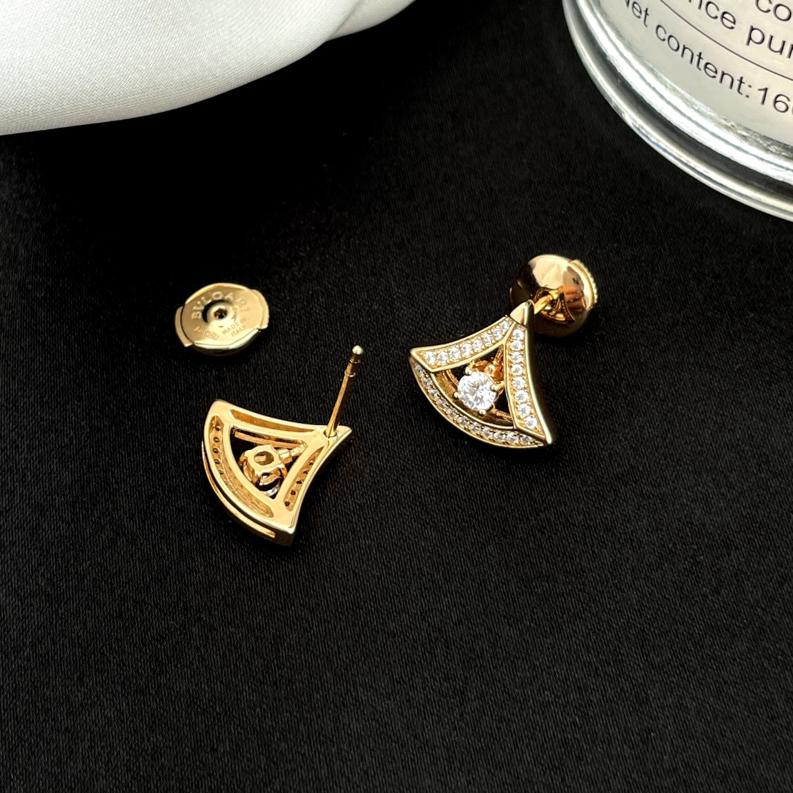 [Charm Aries Jewelry]DREAM MINI DIAMOND STUD EARRINGS
