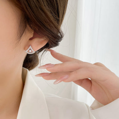 [Charm Aries Jewelry]DREAM MINI DIAMOND STUD EARRINGS