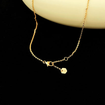 [Charm Aries Jewelry]BEE MINI PEDANT DIAMOND NECKLACE