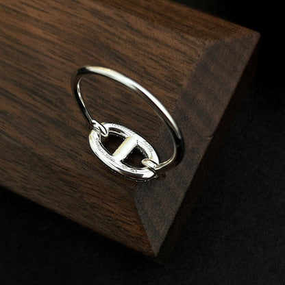 [Charm Aries Jewelry]RONDE SMALL SILVER DIAMOND RING