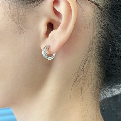 [Charm Aries Jewelry]LOVE DIAMOND EARRINGS
