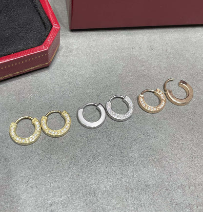 [Charm Aries Jewelry]LOVE DIAMOND EARRINGS