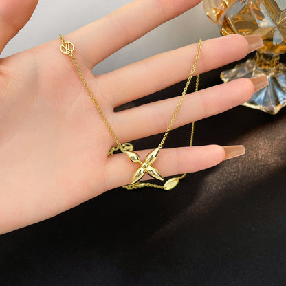 [Charm Aries Jewelry]LOUISETTE GOLD NECKLACE