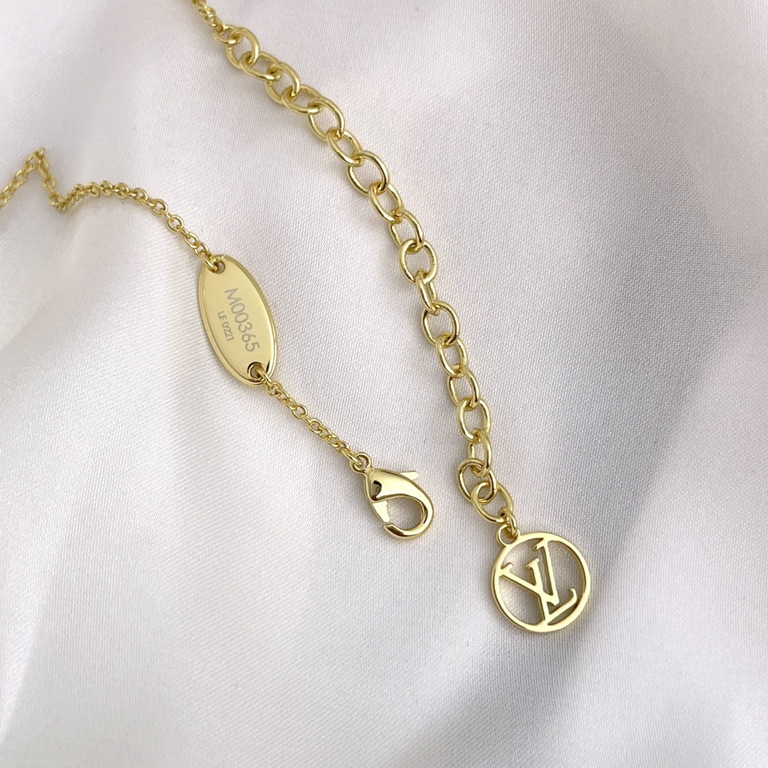 [Charm Aries Jewelry]LOUISETTE GOLD NECKLACE