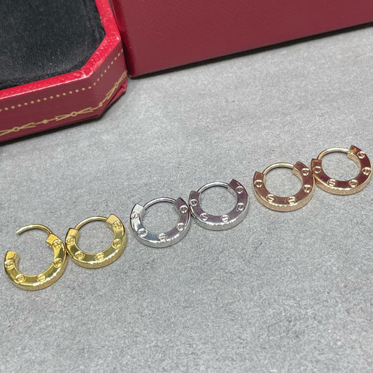 [Charm Aries Jewelry]LOVE MINI EARRINGS
