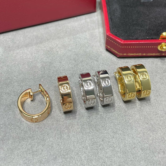 [Charm Aries Jewelry]LOVE 5.5MM EARRINGS