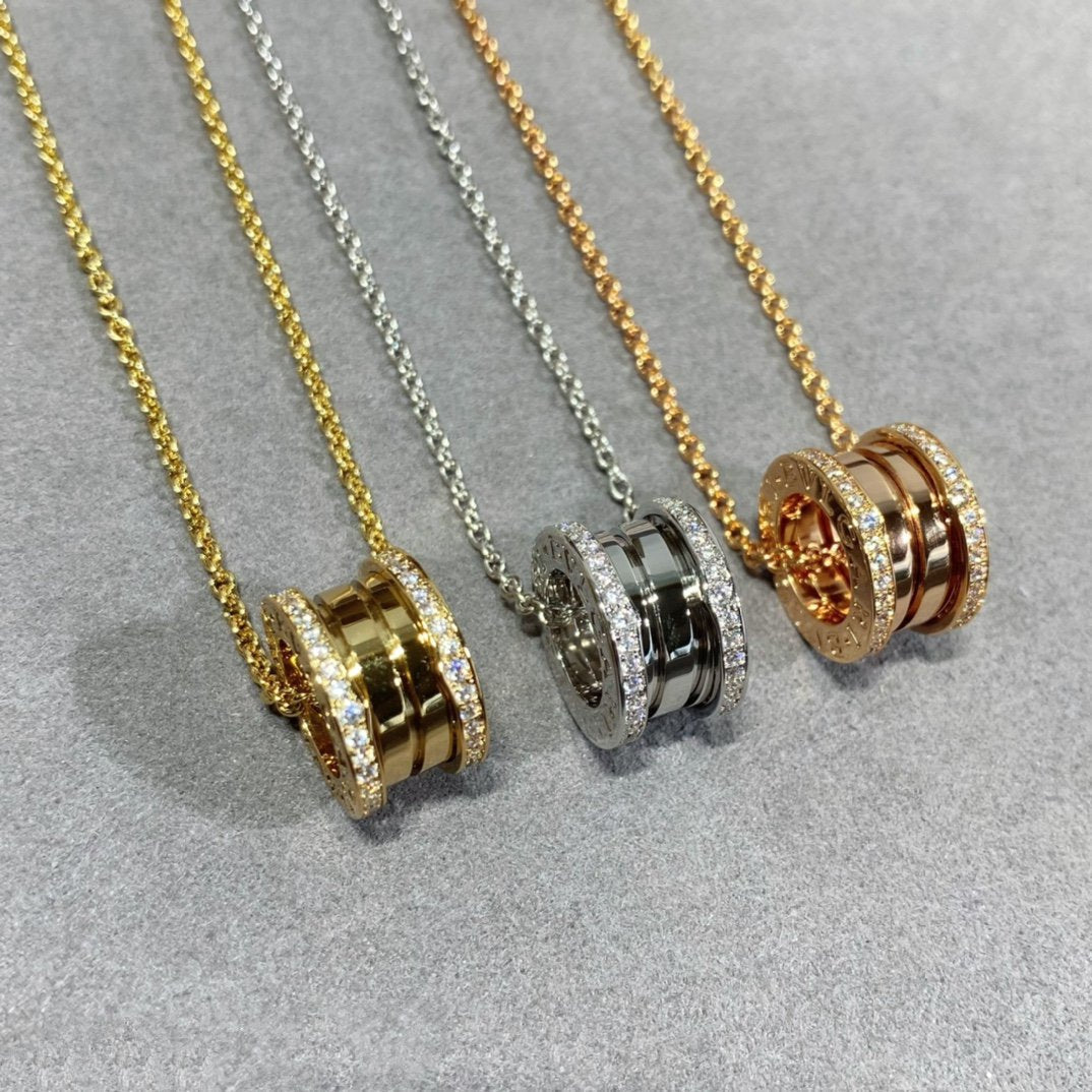[Charm Aries Jewelry]ZERO 1 DIAMOND NECKLACE