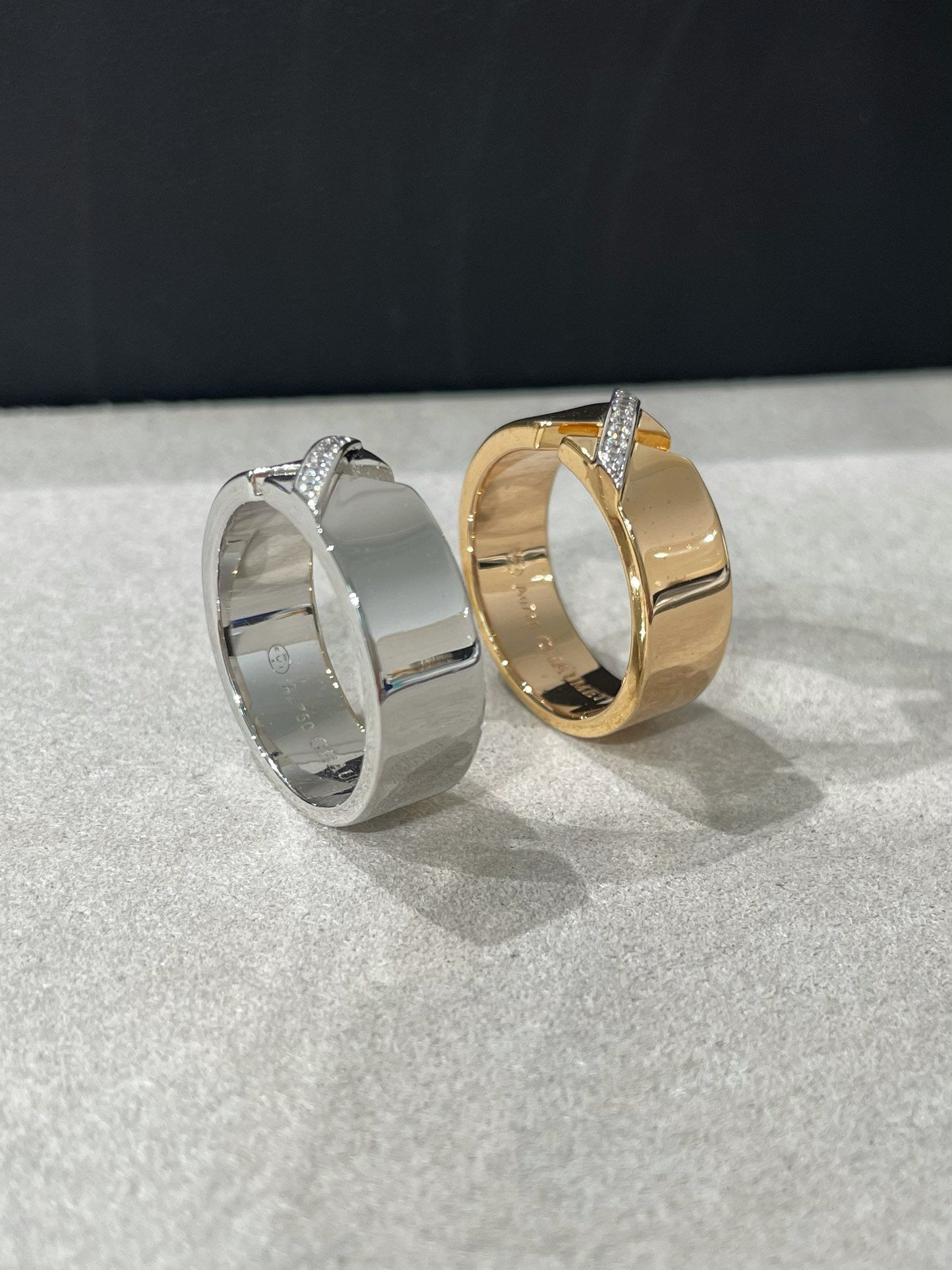 [Charm Aries Jewelry]LIENS EVIDENCE DIAOMOND RING