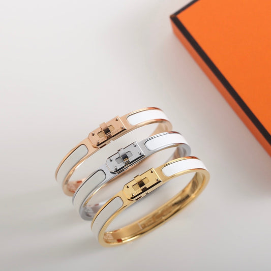 [Charm Aries Jewelry]HM KELLY WHITE BRACELET