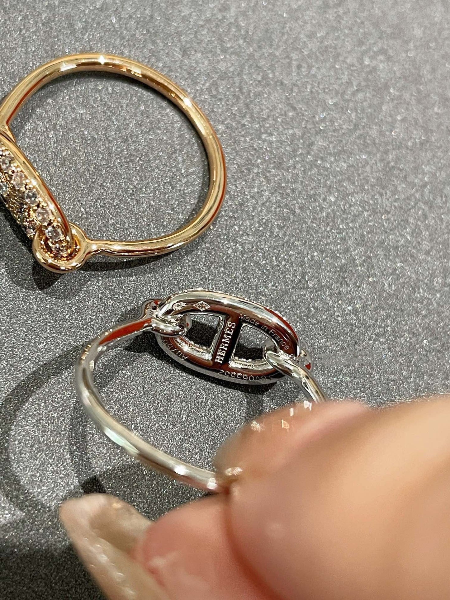[Charm Aries Jewelry]RONDE SMALL DIAMOND RING