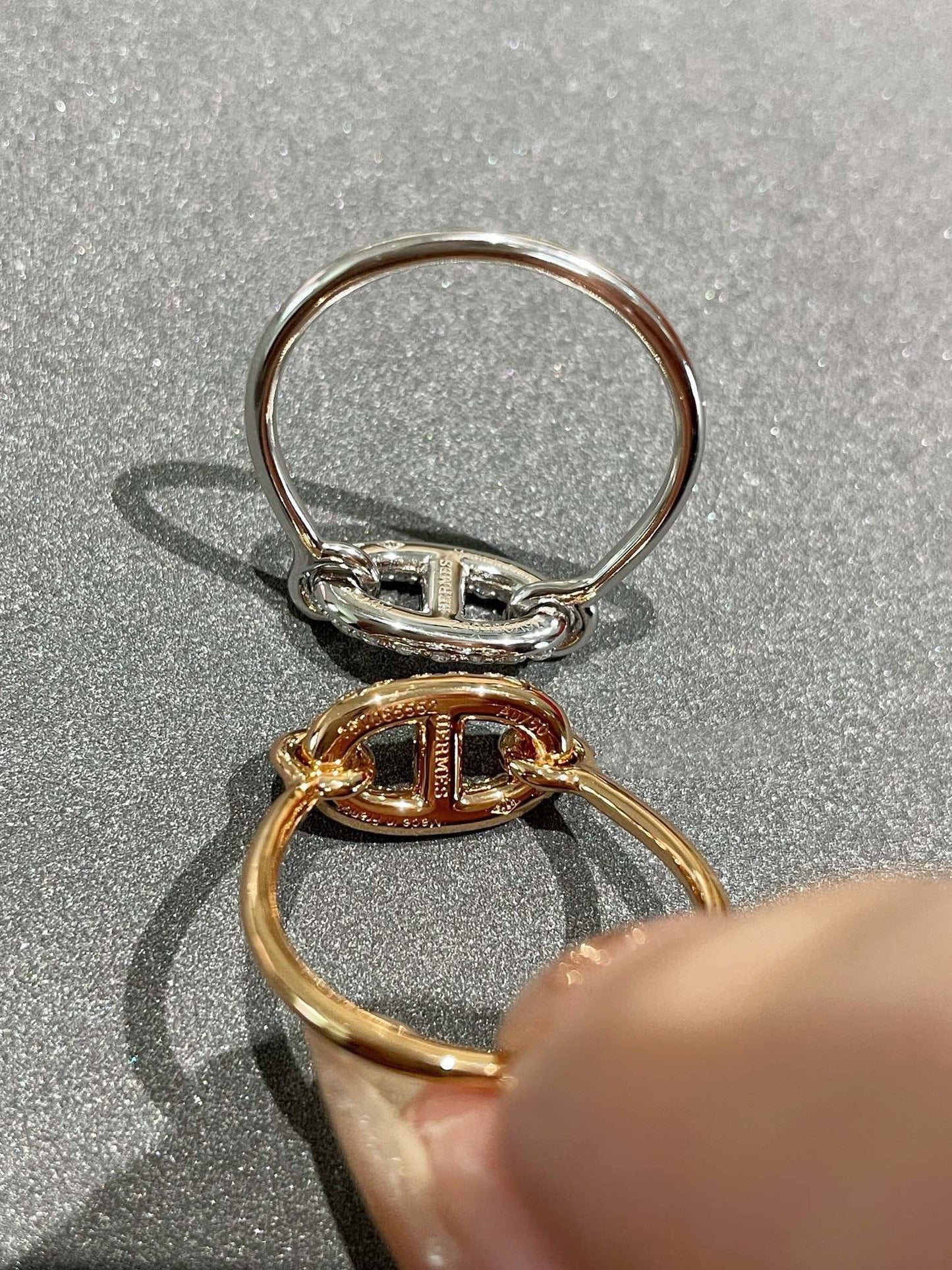 [Charm Aries Jewelry]RONDE SMALL DIAMOND RING