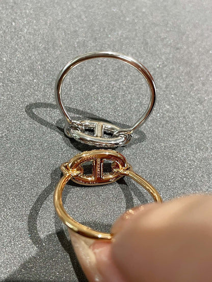 [Charm Aries Jewelry]RONDE SMALL DIAMOND RING