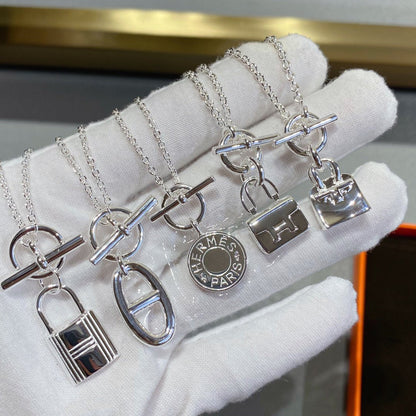 [Charm Aries Jewelry]CONSTANCE PEDANT SILVER NECKLACE