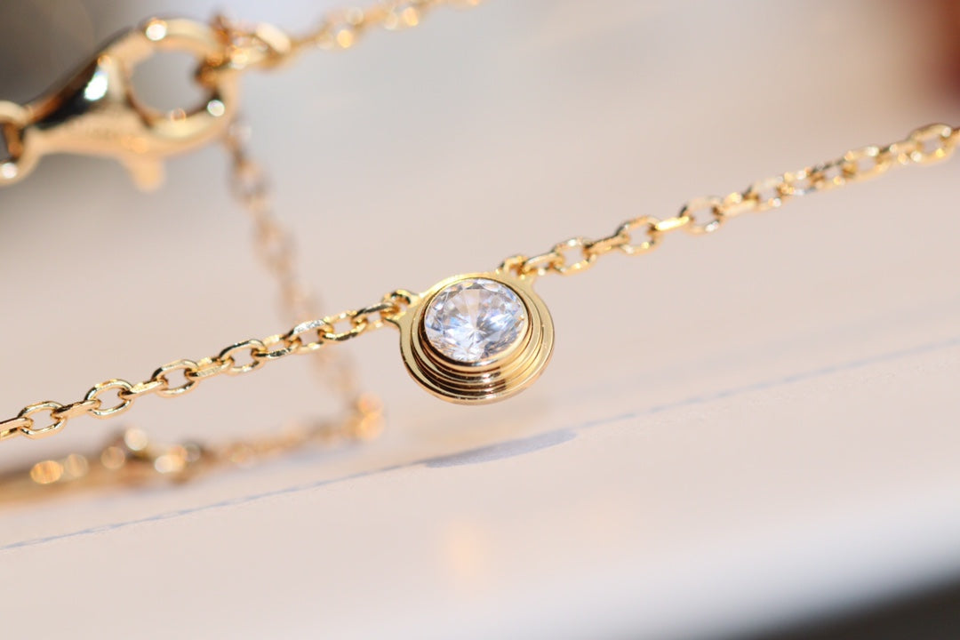 [Charm Aries Jewelry]DAMOUR DIAMOND NECKLACE