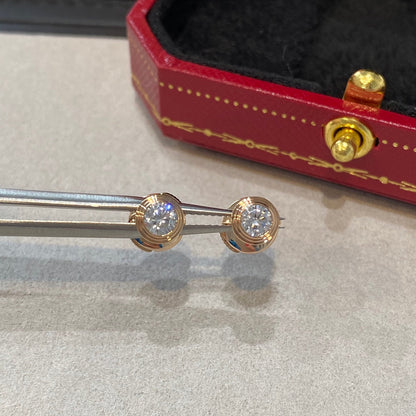 [Charm Aries Jewelry]DAMOUR DIAMOND EARRINGS