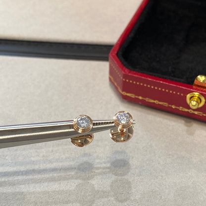 [Charm Aries Jewelry]DAMOUR DIAMOND EARRINGS