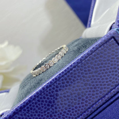 [Charm Aries Jewelry]BEE LOVE DIAMOND PAVED SMALL RING