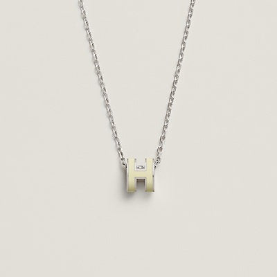 [Charm Aries Jewelry]HM CLIC YELLOW ENAMEL GOLD NECKLACE
