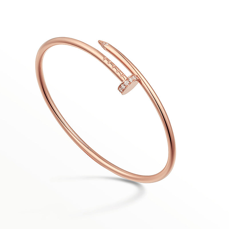 [Charm Aries Jewelry]JUSTE BRACELET 2.5MM DIAMONDS